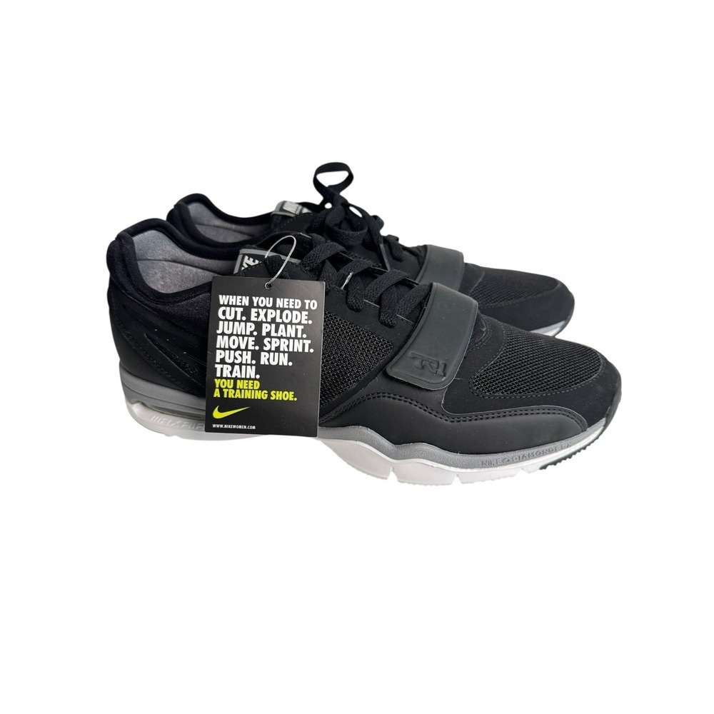 Nike 407865-001 Air Max Trainer One Women's Black Athletic Running Shoes Sz 10.5